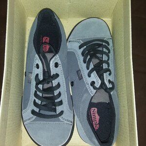 Simple Brand 2-Tone Grey Kids Sneakers Size 2 Eco-Friendly